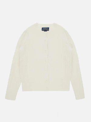 (313543047012) 키즈 케이블 니트 코튼 가디건 WARM WHITE